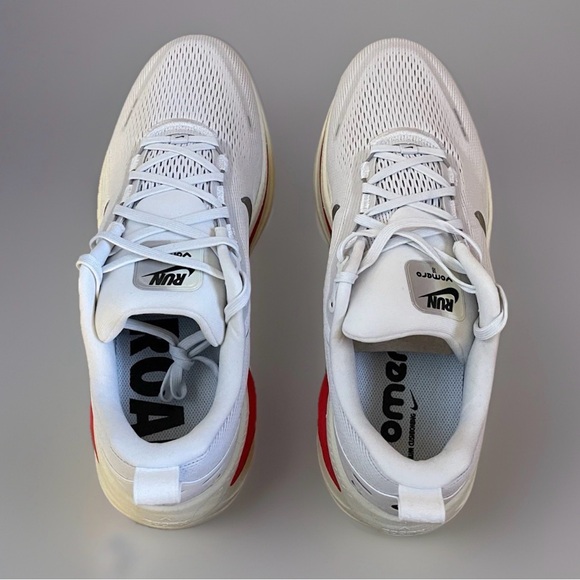 Size 13 - Nike Vomero 18 Platinum Tint Siren Red Running Shoes HM6803-001 Men’s - Picture 3 of 10